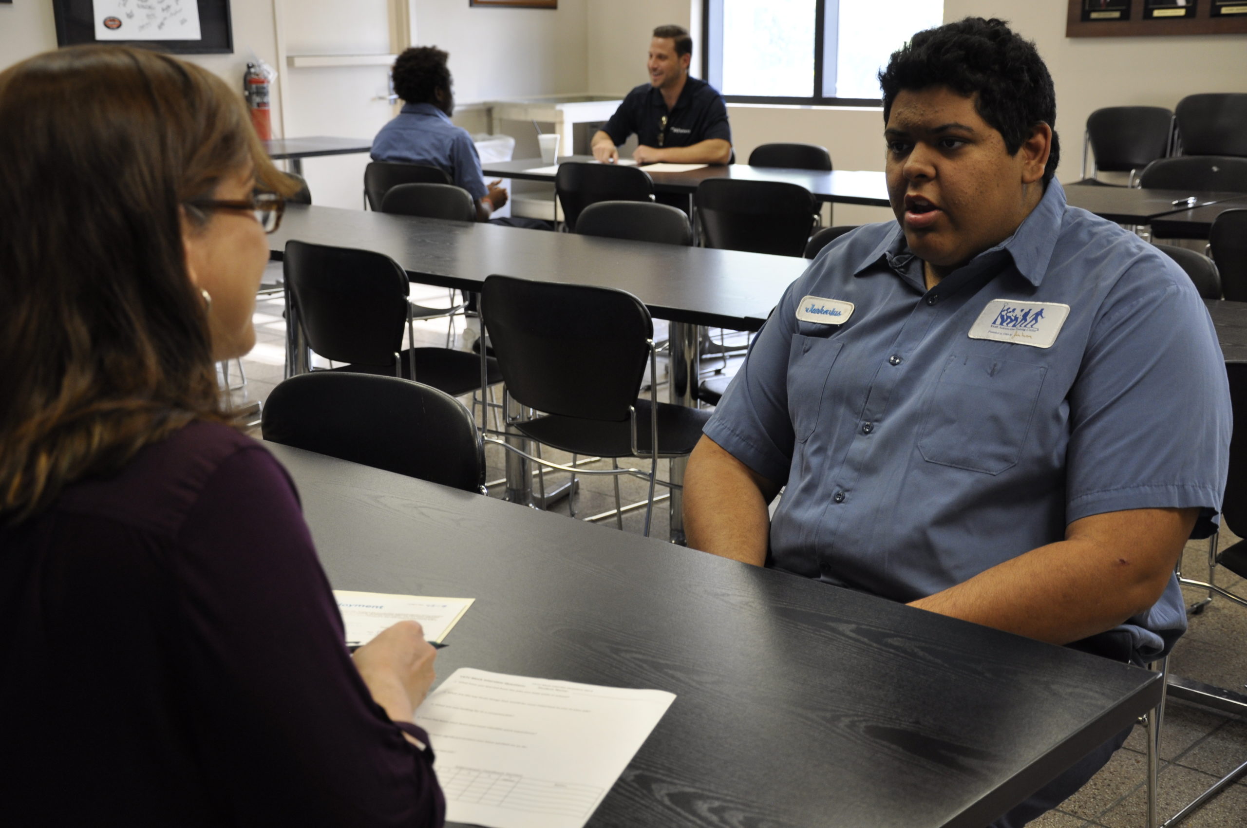 Practice interviews prepare students for the real world.